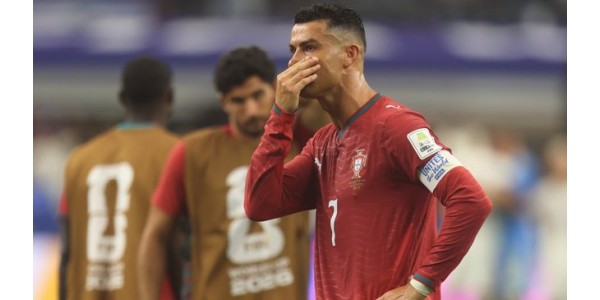 Cristiano Ronaldo's gezicht toonde geen tranen van woede meer Cristiano Ronaldo's gezicht toonde geen tranen van woede meer